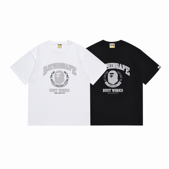 B*ape T-shirt Top Quality Qiqi 20240719-3