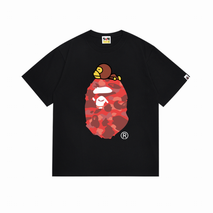B*ape T-shirt Top Quality Qiqi 20240719-9