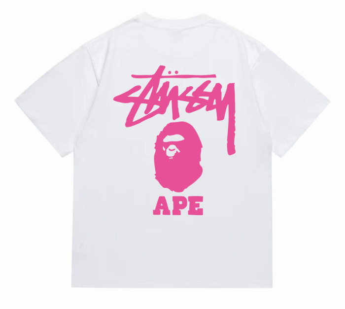 B*ape T-shirt Top Quality Qiqi 20240718-123