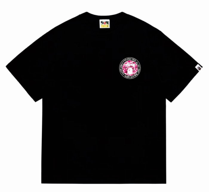 B*ape T-shirt Top Quality Qiqi 20240718-109