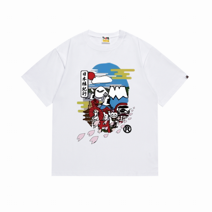 B*ape T-shirt Top Quality Qiqi 20240719-7