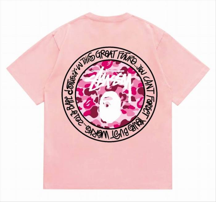 B*ape T-shirt Top Quality Qiqi 20240718-109
