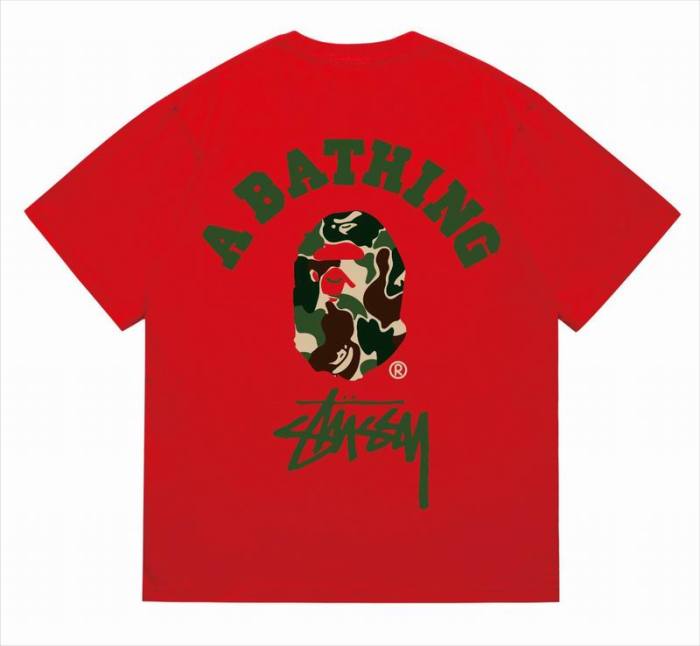B*ape T-shirt Top Quality Qiqi 20240718-114