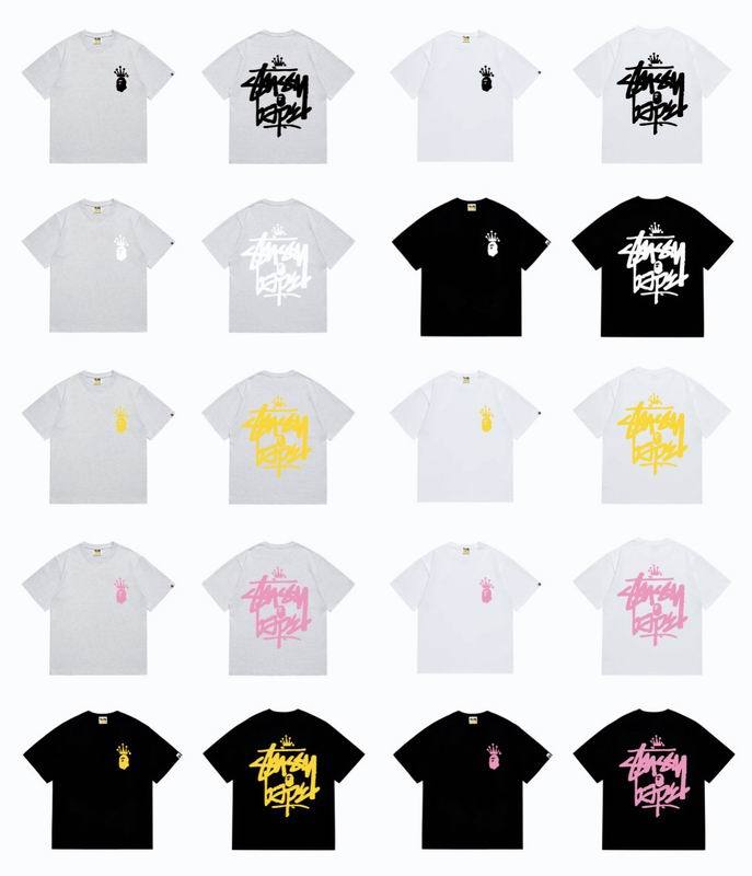 B*ape T-shirt Top Quality Qiqi 20240718-117
