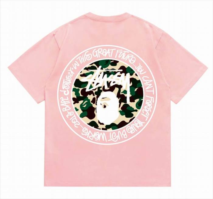 B*ape T-shirt Top Quality Qiqi 20240718-106