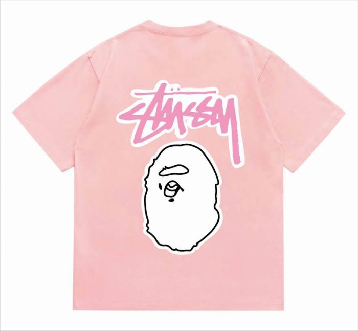 B*ape T-shirt Top Quality Qiqi 20240718-119