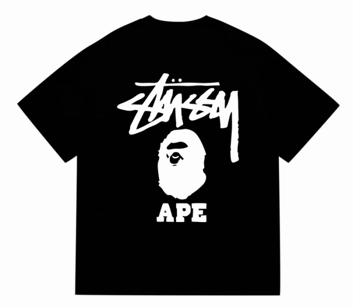 B*ape T-shirt Top Quality Qiqi 20240718-123