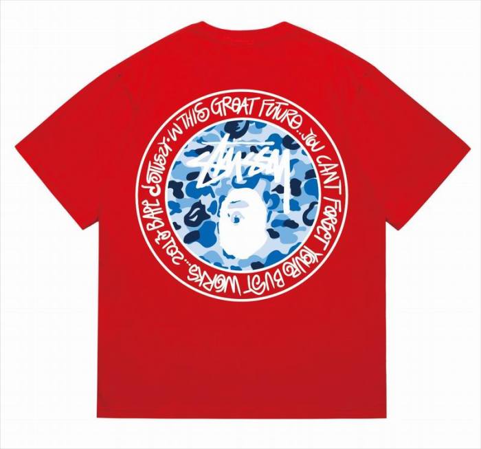 B*ape T-shirt Top Quality Qiqi 20240718-107