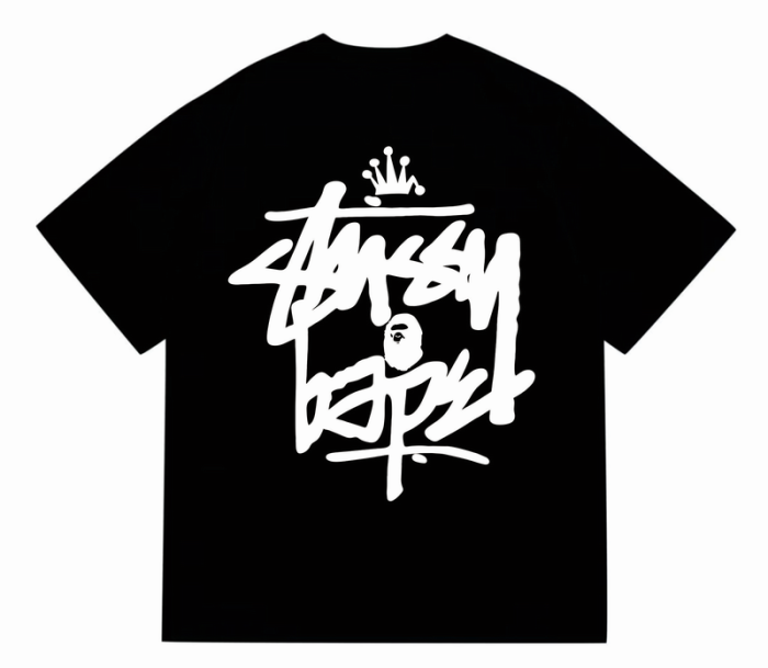 B*ape T-shirt Top Quality Qiqi 20240718-117