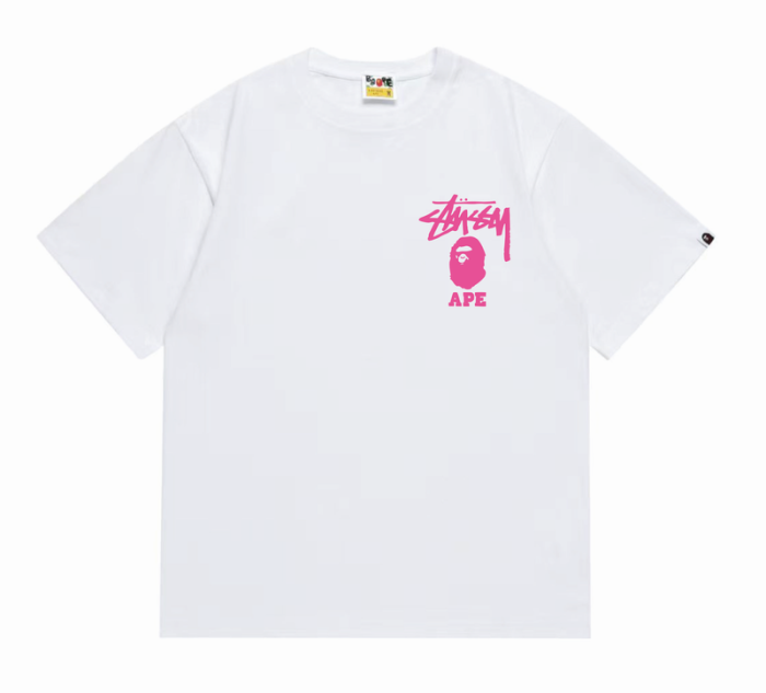 B*ape T-shirt Top Quality Qiqi 20240718-123