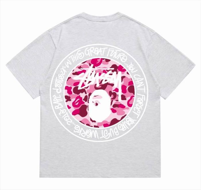 B*ape T-shirt Top Quality Qiqi 20240718-109