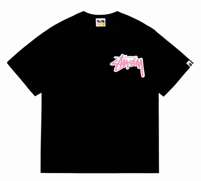 B*ape T-shirt Top Quality Qiqi 20240718-119