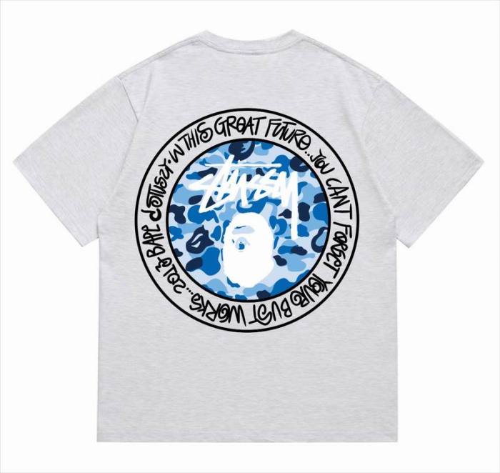B*ape T-shirt Top Quality Qiqi 20240718-107