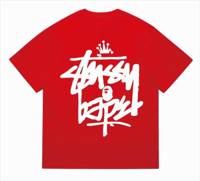 B*ape T-shirt Top Quality Qiqi 20240718-117