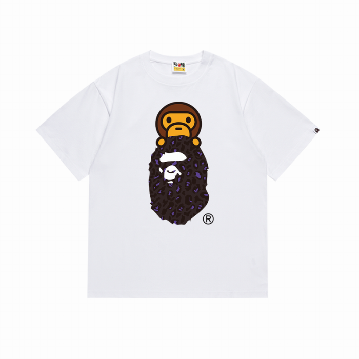 B*ape T-shirt Top Quality Qiqi 20240719-5
