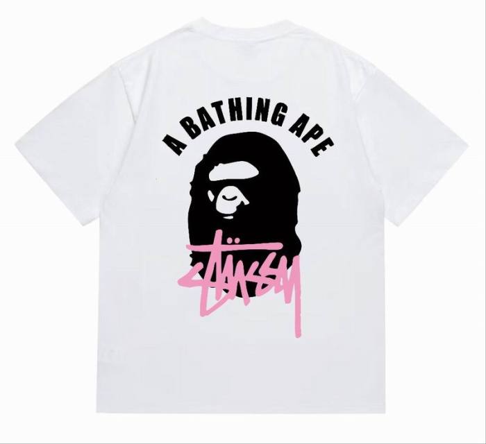 B*ape T-shirt Top Quality Qiqi 20240718-118
