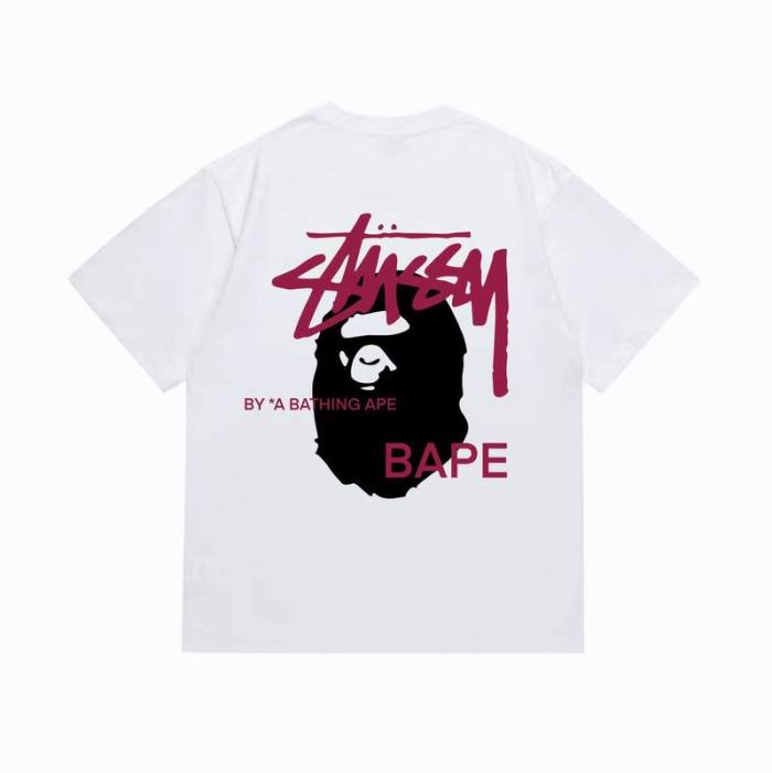 B*ape T-shirt Top Quality Qiqi 20240718-105