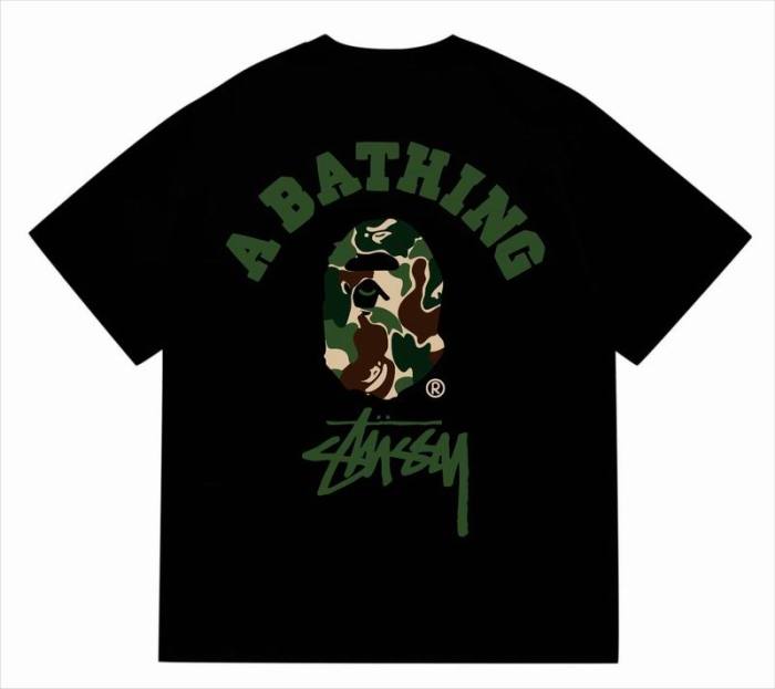 B*ape T-shirt Top Quality Qiqi 20240718-114