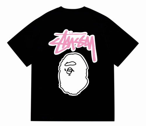 B*ape T-shirt Top Quality Qiqi 20240718-119