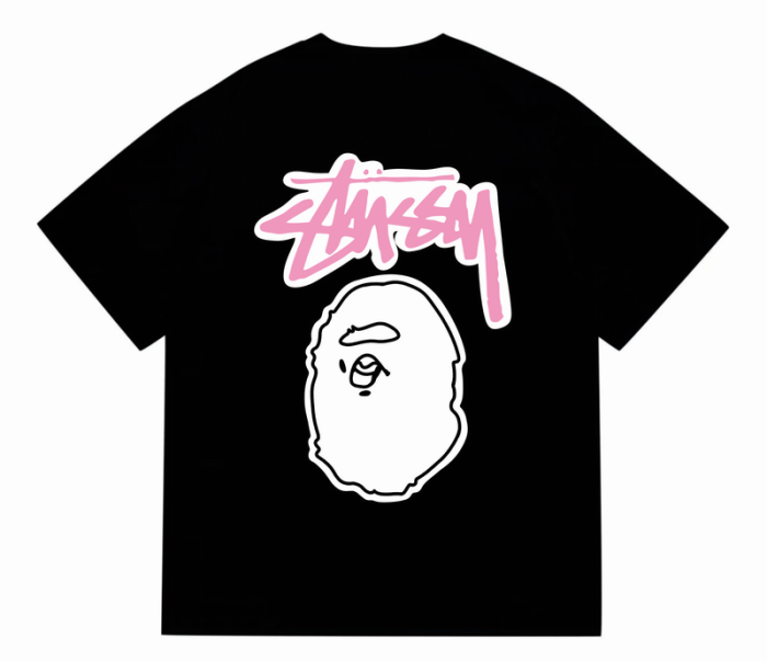 B*ape T-shirt Top Quality Qiqi 20240718-119