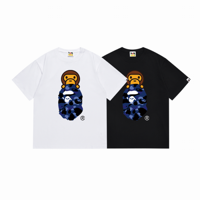 B*ape T-shirt Top Quality Qiqi 20240719-4