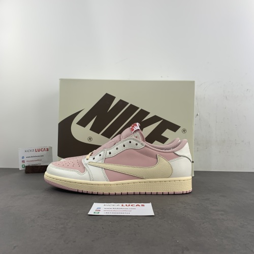 Air Jordan 1 Travis Scott White Pink DM7866-600