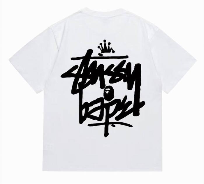 B*ape T-shirt Top Quality Qiqi 20240718-117