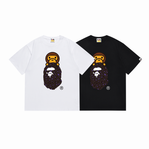 B*ape T-shirt Top Quality Qiqi 20240719-5