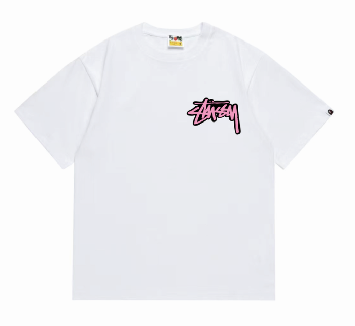 B*ape T-shirt Top Quality Qiqi 20240718-119