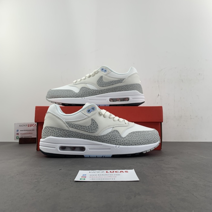 Air Max 1 '87 Safari Summit White Phantom FB5059-100