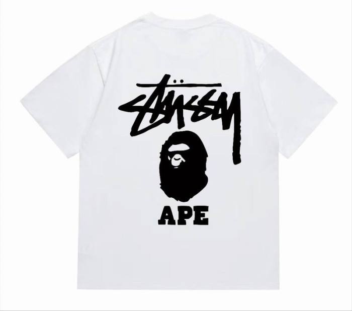 B*ape T-shirt Top Quality Qiqi 20240718-123