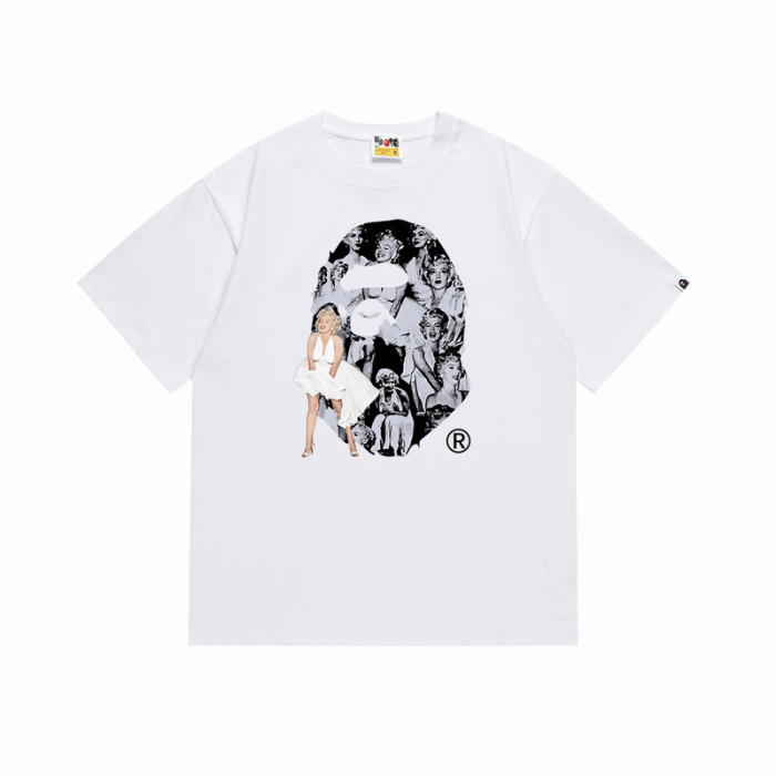 B*ape T-shirt Top Quality Qiqi 20240718-137