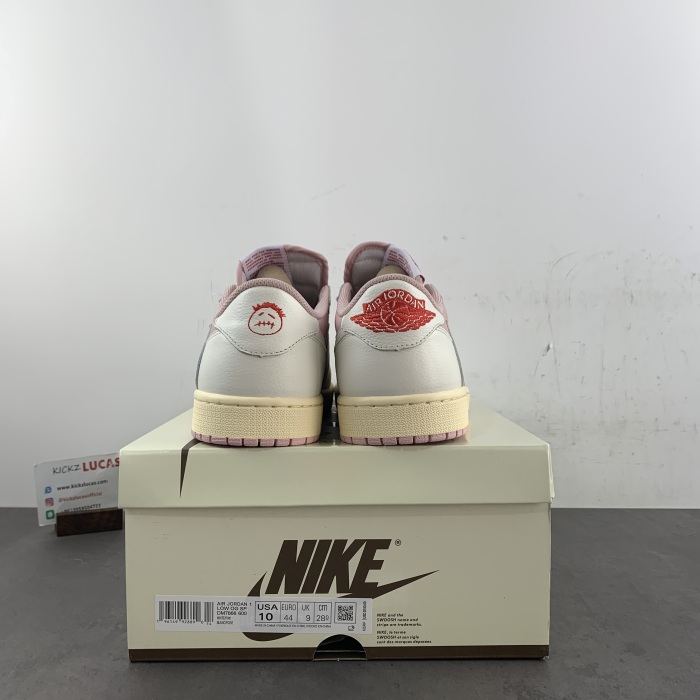 Air Jordan 1 Travis Scott White Pink DM7866-600