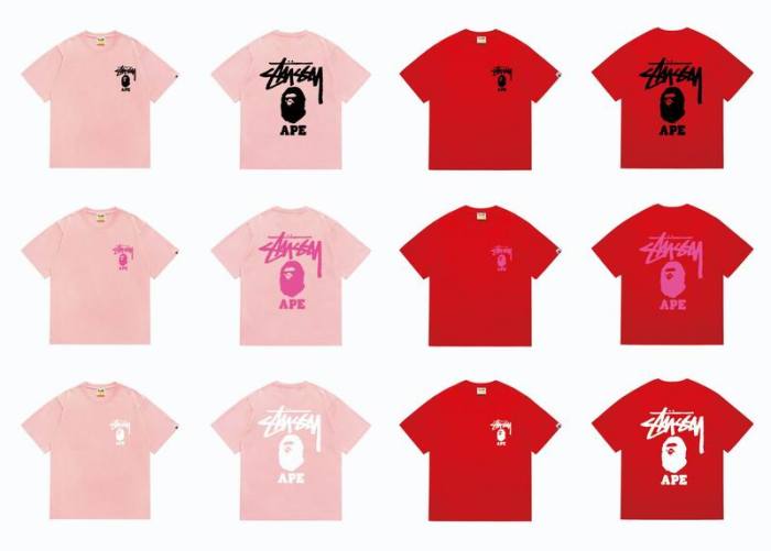 B*ape T-shirt Top Quality Qiqi 20240718-123