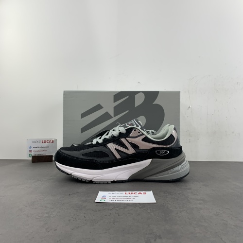 New Balance 990v6 MiUSA Black Grey White  M990BK6