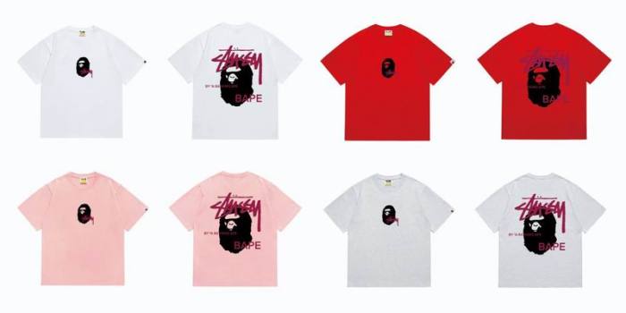 B*ape T-shirt Top Quality Qiqi 20240718-105