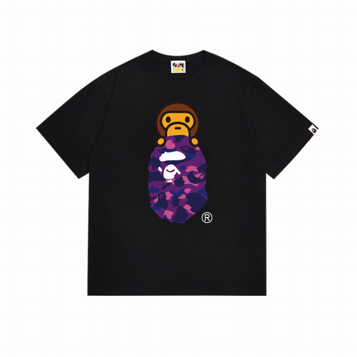 B*ape T-shirt Top Quality Qiqi 20240719-4