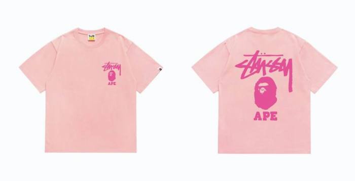 B*ape T-shirt Top Quality Qiqi 20240718-123