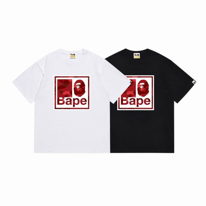 B*ape T-shirt Top Quality Qiqi 20240719-65