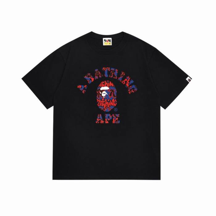 B*ape T-shirt Top Quality Qiqi 20240719-48