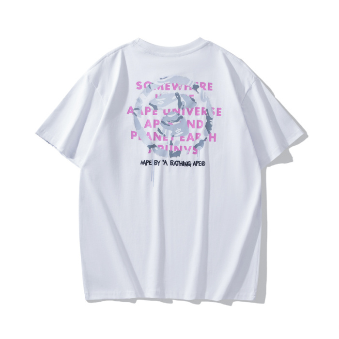 B*ape T-shirt Top Quality Qiqi 20240719-156