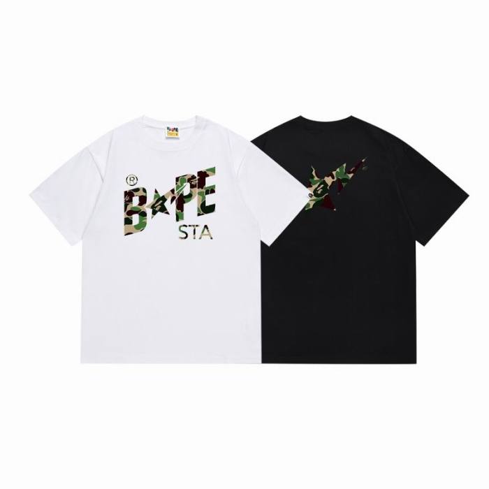 B*ape T-shirt Top Quality Qiqi 20240719-55