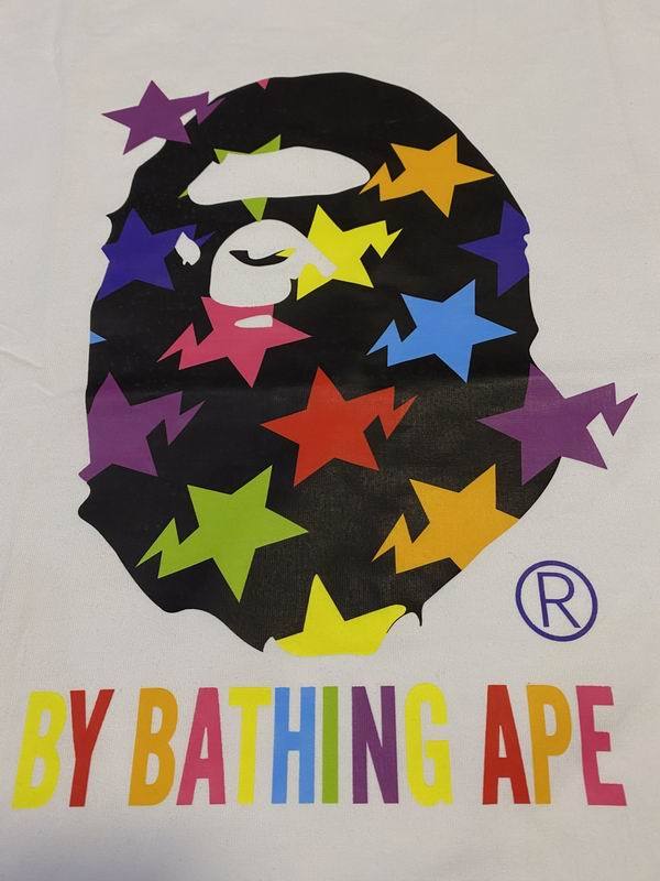 B*ape T-shirt Top Quality Qiqi 20240719-33