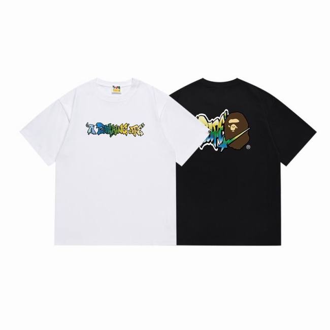 B*ape T-shirt Top Quality Qiqi 20240717-78