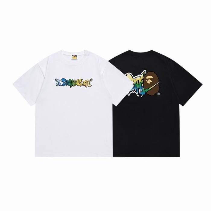 B*ape T-shirt Top Quality Qiqi 20240717-78
