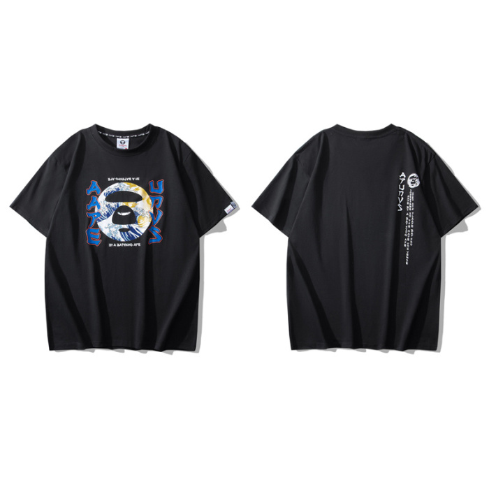 B*ape T-shirt Top Quality Qiqi 20240719-144