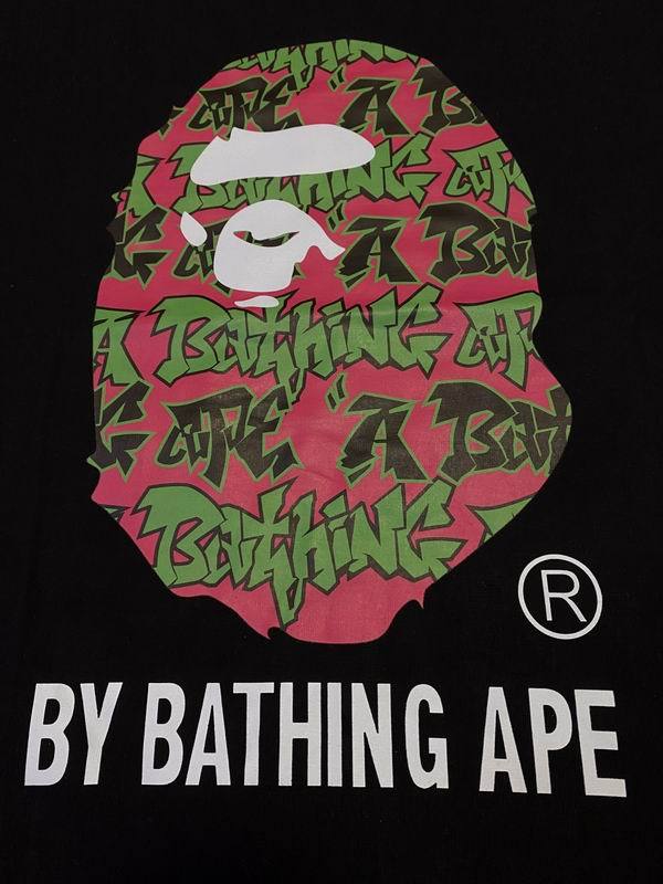 B*ape T-shirt Top Quality Qiqi 20240719-50