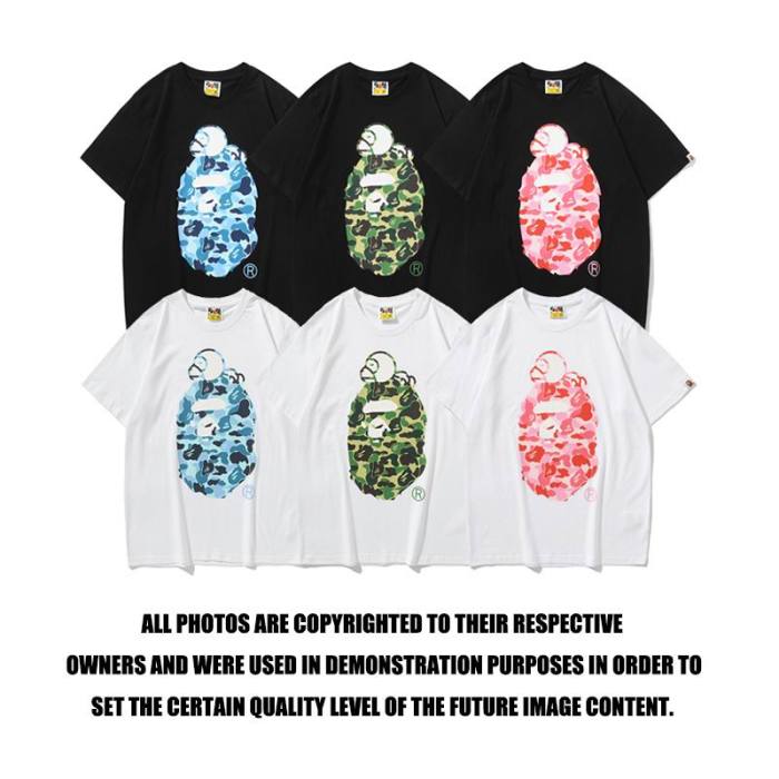 B*ape T-shirt Top Quality Qiqi 20240720-15