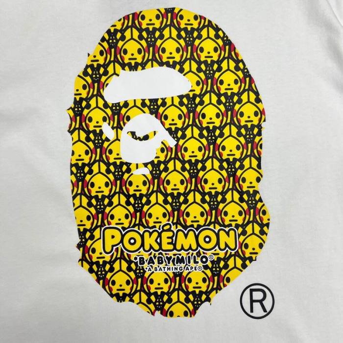 B*ape T-shirt Top Quality Qiqi 20240719-119