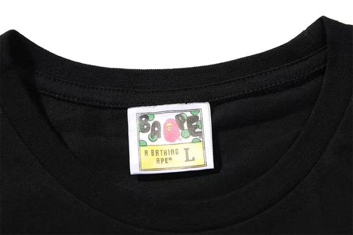 B*ape T-shirt Top Quality Qiqi 20240719-61